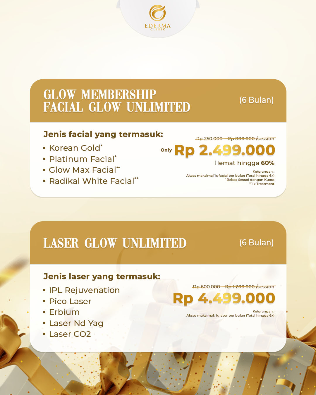 Promo Juli ‘Glow Unlimited’