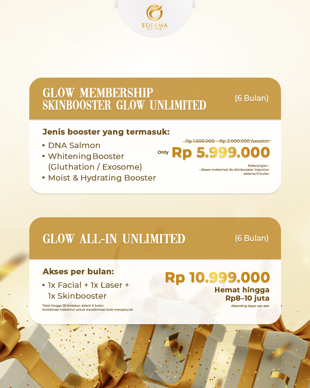 Promo Juli ‘Glow Unlimited’