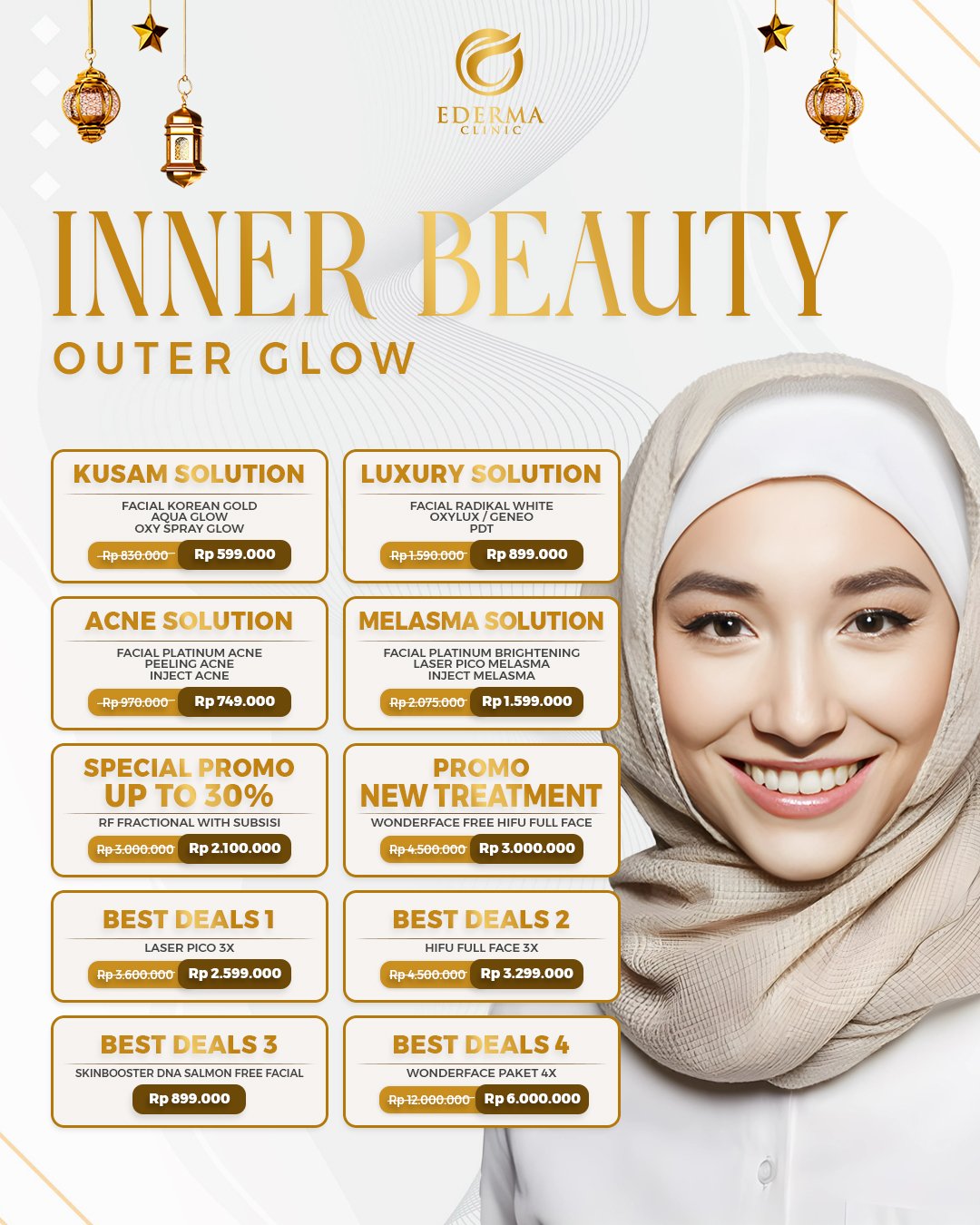 MARCH INNER BEAUTY OUTER GLOW LOMBOK